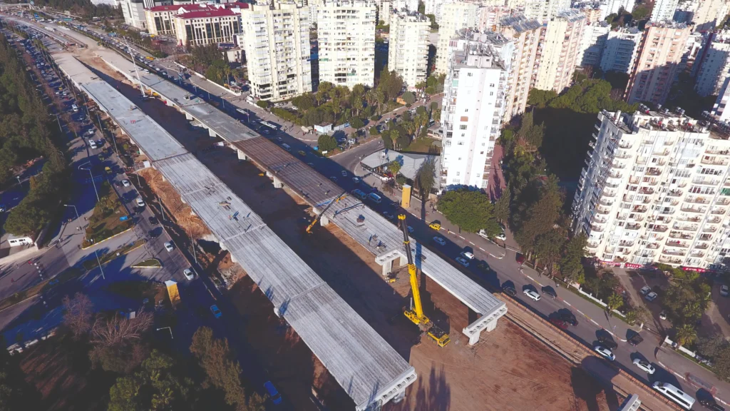 Antalya 3. Aşama Raylı Sistemler Meltem Köprülü Kavşağı Antalya 3. Aşama Raylı Sistemler Meltem Köprülü Kavşağı