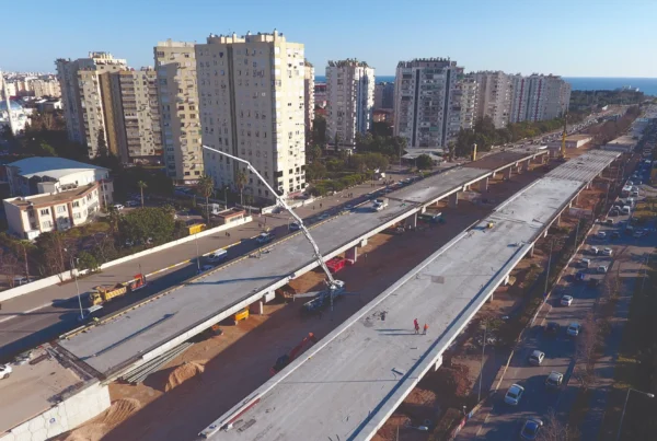 Antalya 3. Aşama Raylı Sistemler Meltem Köprülü Kavşağı