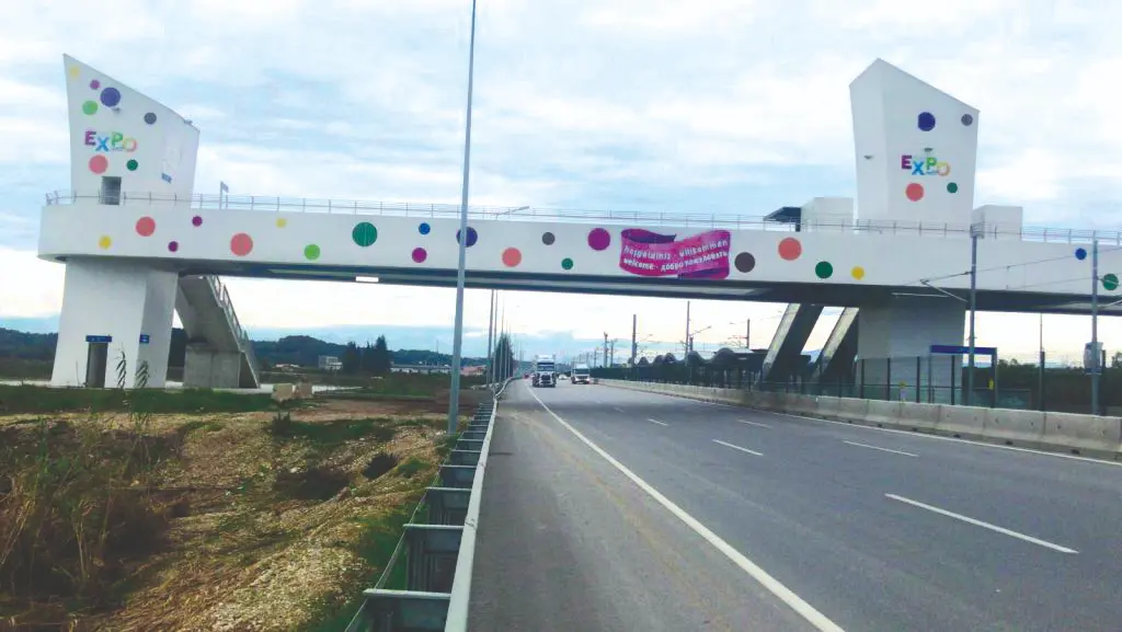 Antalya Expo Tramvay Üstgeçitleri Yapım İşleri Antalya Expo Tramvay Üstgeçitleri Yapım İşleri